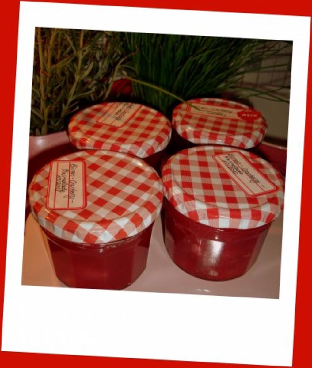 Bilder für Birnen-Cranberry-Marmelade - Rezept
