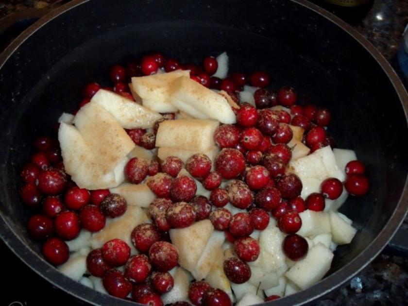 Birnen-Cranberry-Marmelade - Rezept mit Bild - kochbar.de