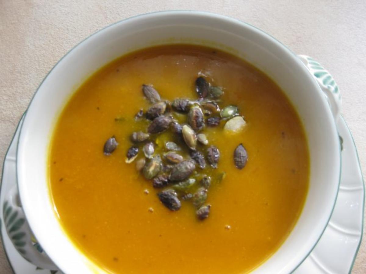 Kürbiscreme-Suppe - Rezept