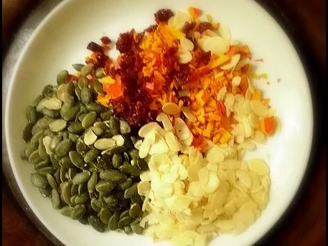 Kürbis-Mousse mit Kürbis-Florentiner - Rezept - Bild Nr. 7