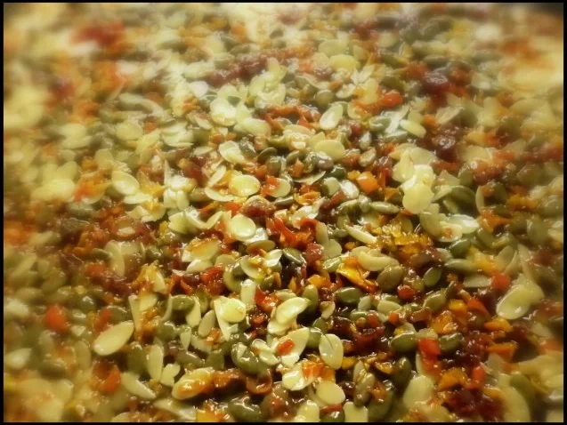 Kürbis-Mousse mit Kürbis-Florentiner - Rezept - Bild Nr. 9