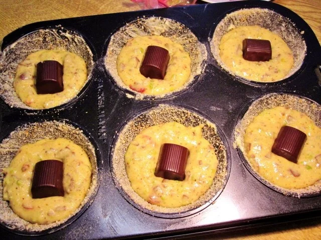 Rezept: Edle Mon Chéri Muffins ... Bild Nr. 4 Edle Mon Chéri Muffins ... - Rezept - Bild Nr. 4