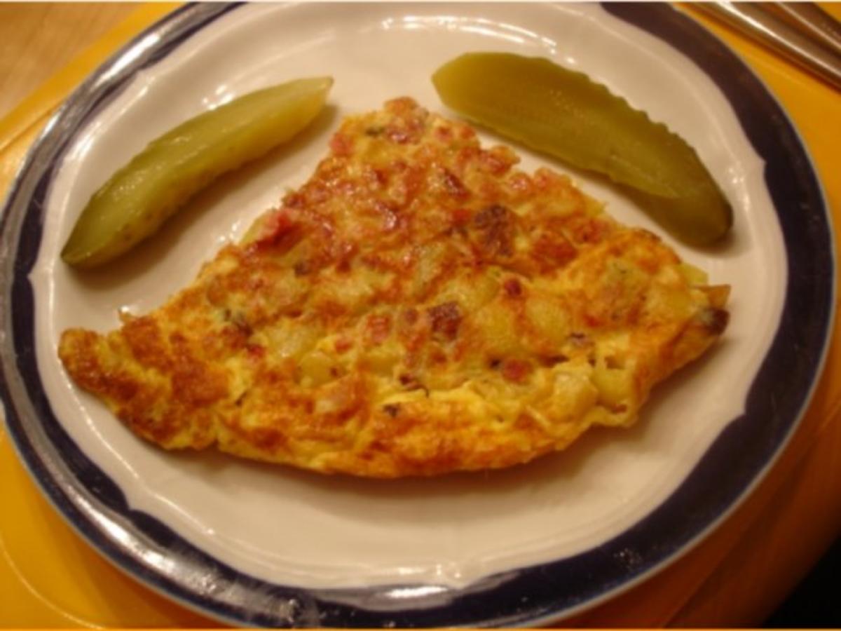 Kartoffel-Schinken-Omelett nach Ivanka - Rezept
