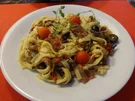 Nudeln : Ahab' s Mediterrane Nudelpfanne - Rezept