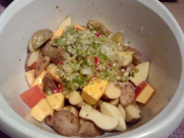 HERBSTSTEAK VOM OCHSEN AUF HALLOWEEN-ART Ochsensteak mit Herbstgemüse - Rezept - Bild Nr. 5