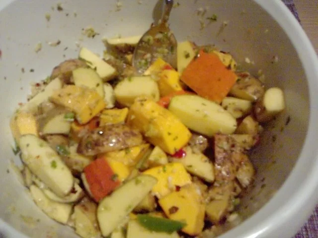 HERBSTSTEAK VOM OCHSEN AUF HALLOWEEN-ART Ochsensteak mit Herbstgemüse - Rezept - Bild Nr. 6