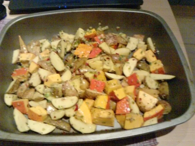 HERBSTSTEAK VOM OCHSEN AUF HALLOWEEN-ART Ochsensteak mit Herbstgemüse - Rezept - Bild Nr. 7