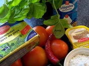 Tomaten - Käse - Basilikumsauce - Rezept