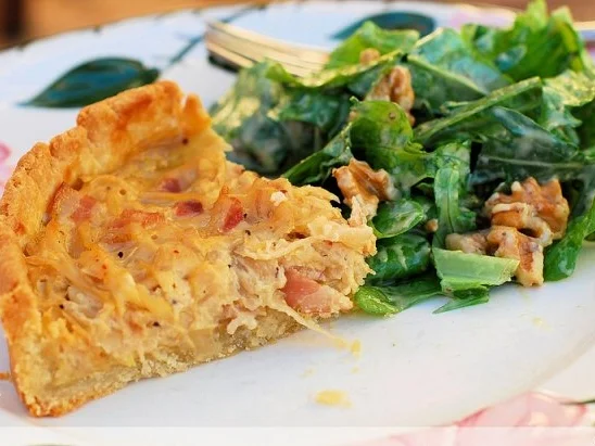 Zwiebelkuchen - Rezept