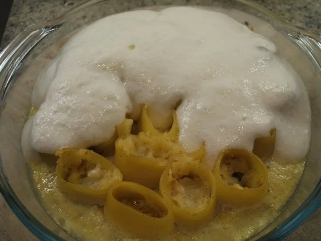 Rezept: Auflauf: Apfelnudeln unter der Haube Bild Nr. 8 Auflauf: Apfelnudeln unter der Haube - Rezept - Bild Nr. 8