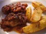 Geflügel: Tomaten-Hähnchenschnitzel - Rezept