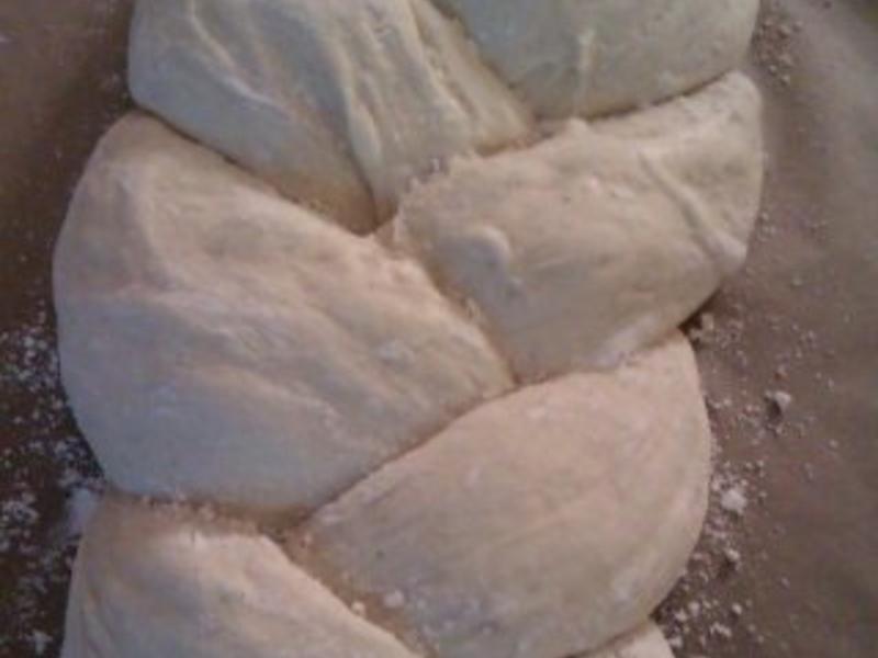 Frischkäse Brot Zopf - einfach - von sTinsche