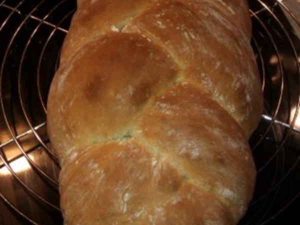 Frischkäse Brot Zopf - einfach - von sTinsche