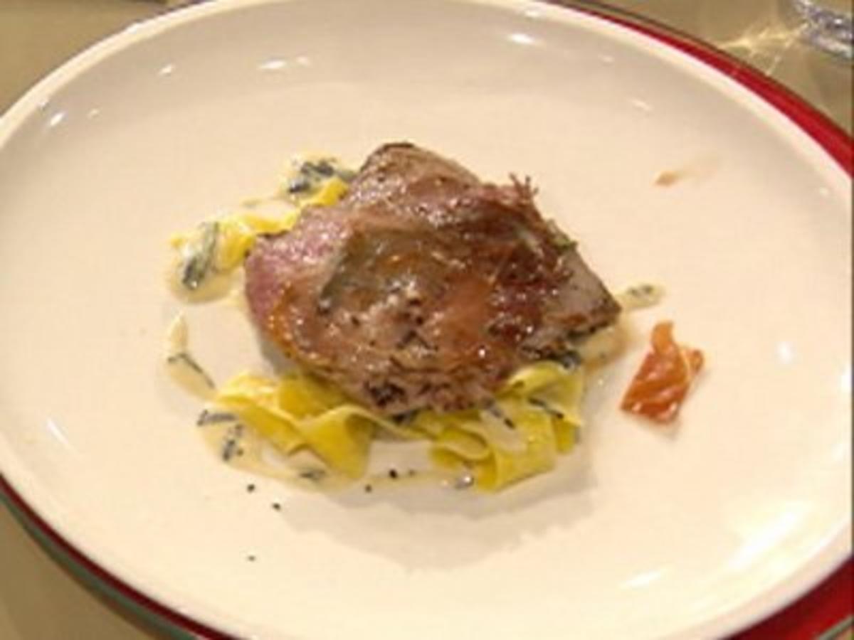 Saltimbocca alla Romana mit Parpadelle (Steffen Henssler) - Rezept von
Grill den Henssler