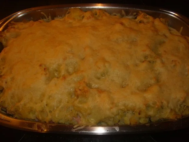 Rezept: Kartoffel-Rosenkohl Stampf Auflauf Kartoffel-Rosenkohl Stampf Auflauf - Rezept