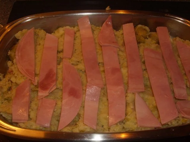 Rezept: Kartoffel-Rosenkohl Stampf Auflauf Bild Nr. 4 Kartoffel-Rosenkohl Stampf Auflauf - Rezept - Bild Nr. 4