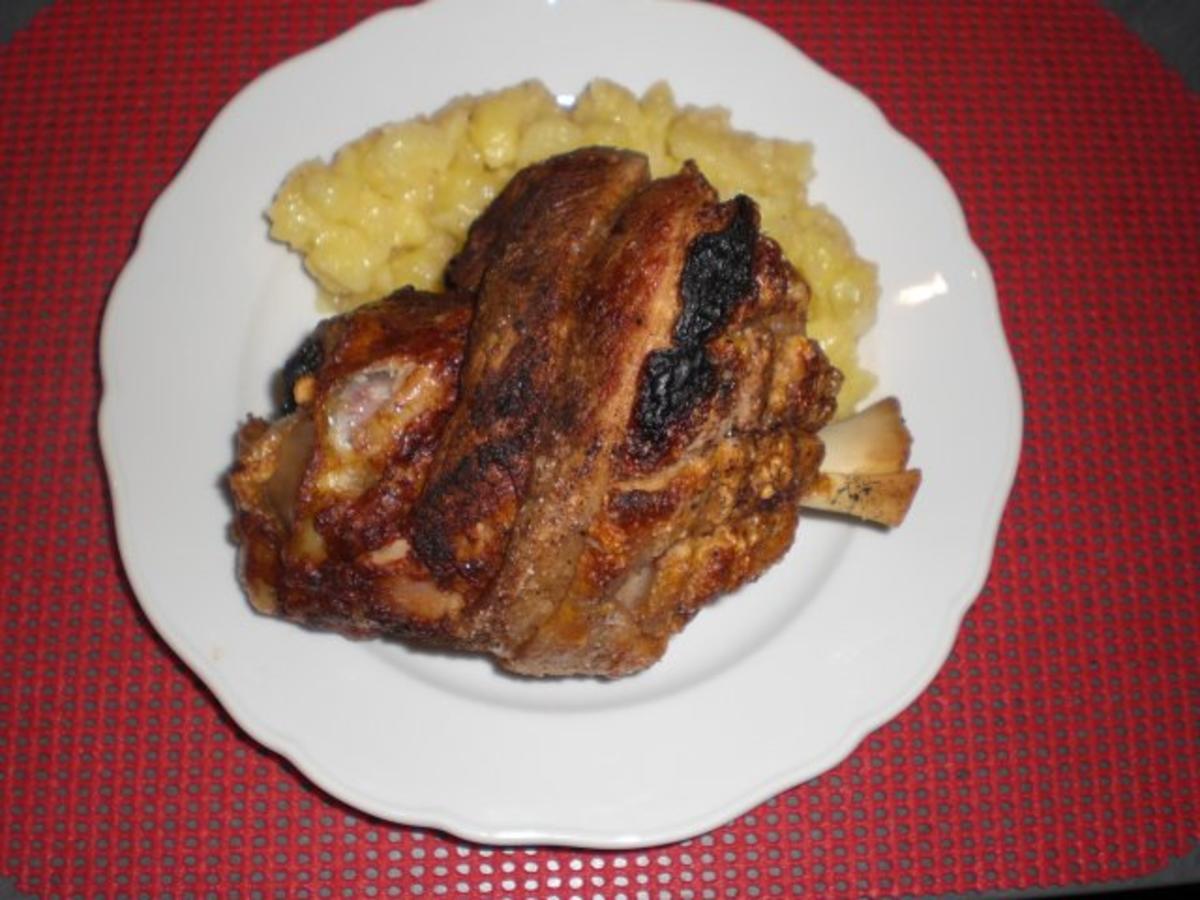 Bilder für Schweinshaxe gebraten - Rezept