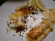 Überbackene Kartoffel Hälften - Rezept