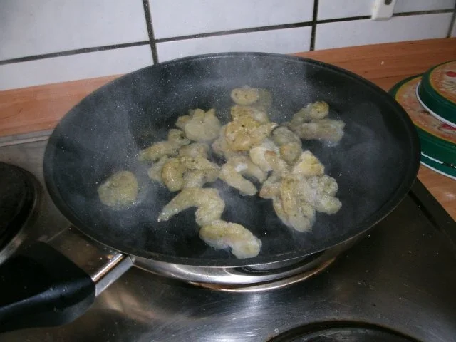 Spaghetti mit Knoblauch Paprika und Garnelen - Rezept - Bild Nr. 4