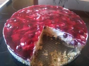 Kirschenfrischkäsetorte - Rezept