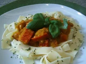 Kürbis - Hännchen-Geschnetzeltes - Rezept