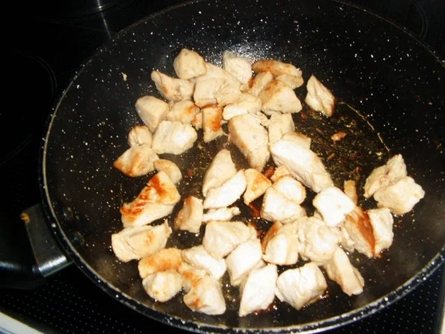 Rezept: Kürbis - Hännchen-Geschnetzeltes Bild Nr. 3 Kürbis - Hännchen-Geschnetzeltes - Rezept - Bild Nr. 3