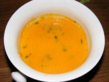 Karotten - Ingwer Suppe alla Thomas - Rezept