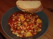 Bohnenschmoreintopf aus dem Ofen - Rezept