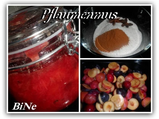 Rezept: BiNe` S PFLAUMENMUS BiNe` S PFLAUMENMUS - Rezept