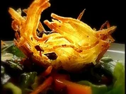 Variationen von Steinpilz-Linsen und Kartoffeln - Rezept