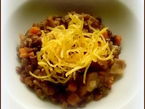 Variationen von Steinpilz-Linsen und Kartoffeln - Rezept - Bild Nr. 11