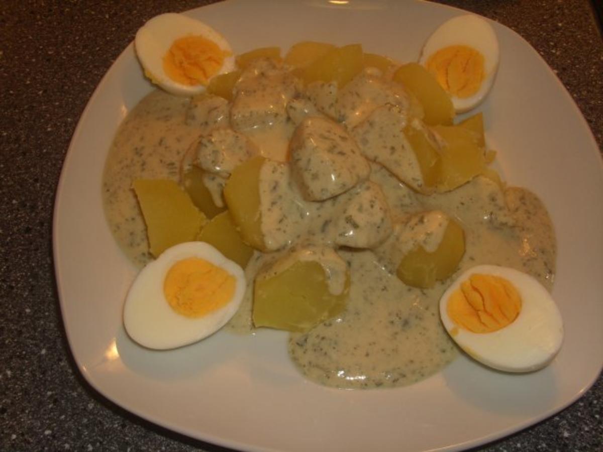 Eierfrikassee in Kräutersoße - Rezept - kochbar.de