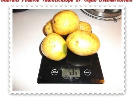 Rezept: Fisch: Pikante Thunfischsoße mit Cajun-Kartoffelspalten Bild Nr. 2 Fisch: Pikante Thunfischsoße mit Cajun-Kartoffelspalten - Rezept - Bild Nr. 2