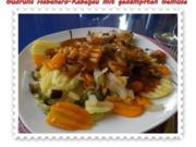 Fisch: Habanero-Kabeljau mit gedämpften Gemüse und Tomatensoße - Rezept