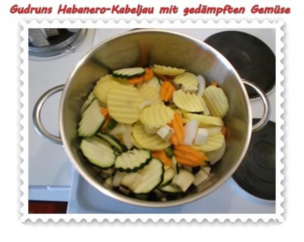 Fisch: Habanero-Kabeljau mit gedämpften Gemüse und Tomatensoße - Rezept - Bild Nr. 6