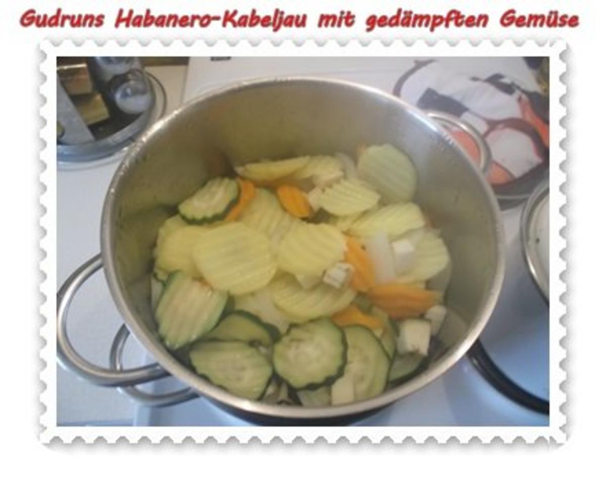 Fisch: Habanero-Kabeljau mit gedämpften Gemüse und Tomatensoße - Rezept - Bild Nr. 9
