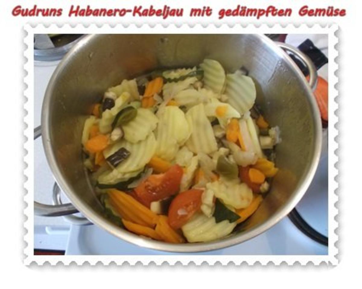 Fisch: Habanero-Kabeljau mit gedämpften Gemüse und Tomatensoße - Rezept - Bild Nr. 10