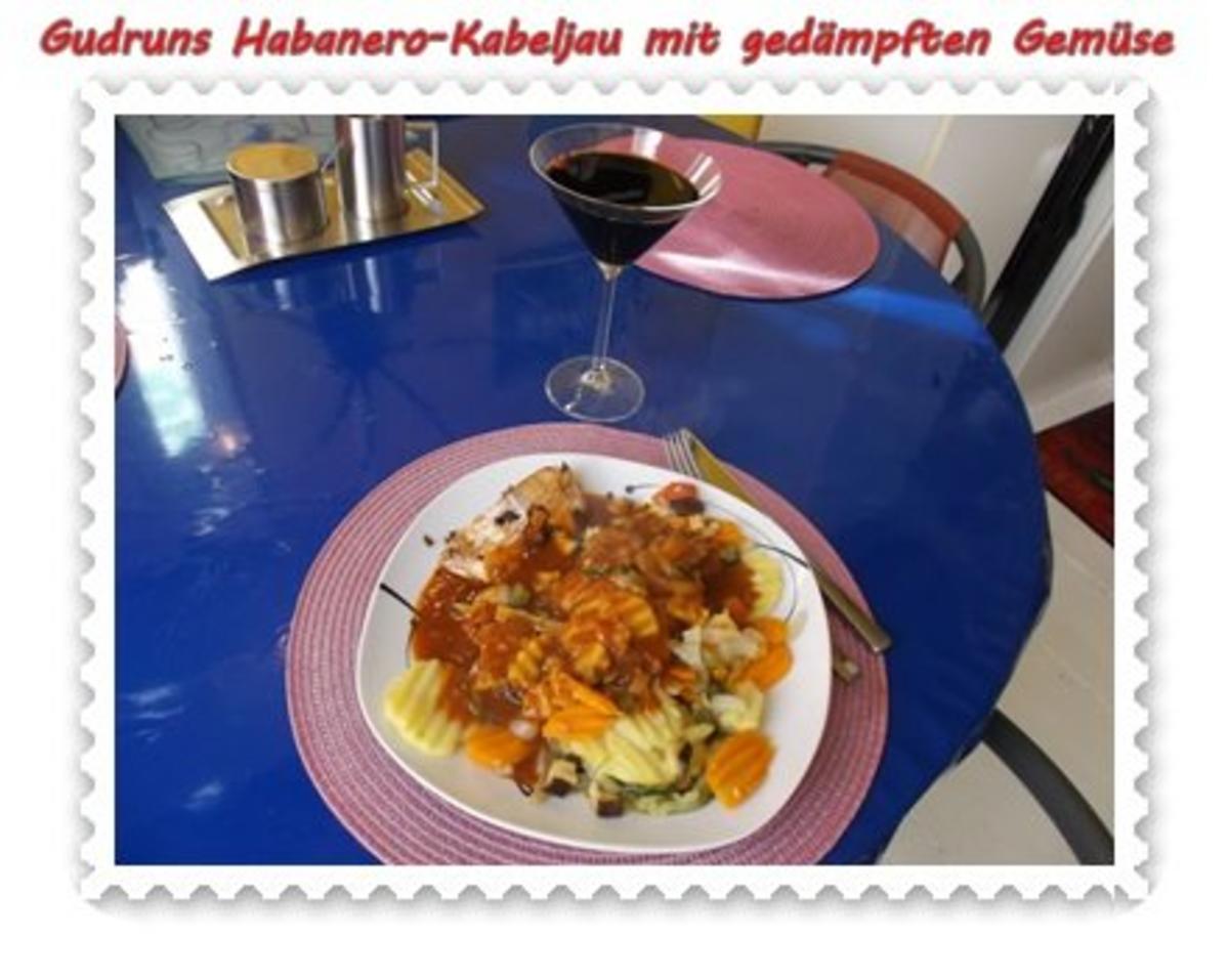 Fisch: Habanero-Kabeljau mit gedämpften Gemüse und Tomatensoße - Rezept - Bild Nr. 15