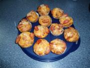 Pikante Tomaten - Parmesan - Muffins - Rezept