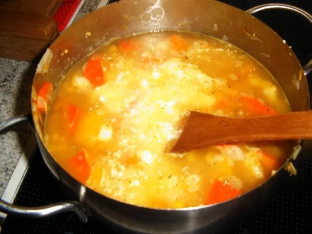 Rezept: Kürbis-Mais-Süppchen Bild Nr. 7 Kürbis-Mais-Süppchen - Rezept - Bild Nr. 7