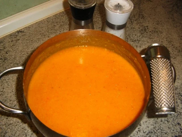 Rezept: Kürbis-Mais-Süppchen Bild Nr. 8 Kürbis-Mais-Süppchen - Rezept - Bild Nr. 8