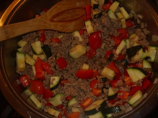 Reispfanne mit Thunfisch, Paprika und Tomaten - Rezept - Bild Nr. 2