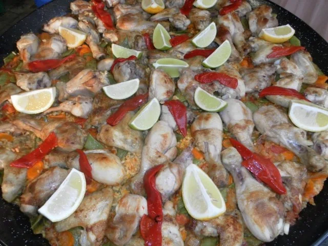 Original Paella mit Kaninchen - Rezept