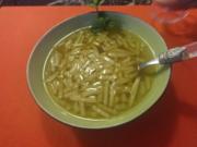 Suppen  : Süße Apfel - Perlsagosuppe mit Schmackes - Rezept