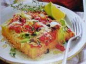 Polentaschnitten mit Gemuese - Rezept