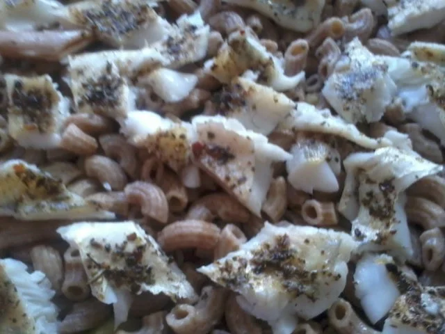 Zander-Nudelauflauf mit Gemüse und Steinpilzen - Rezept - Bild Nr. 9