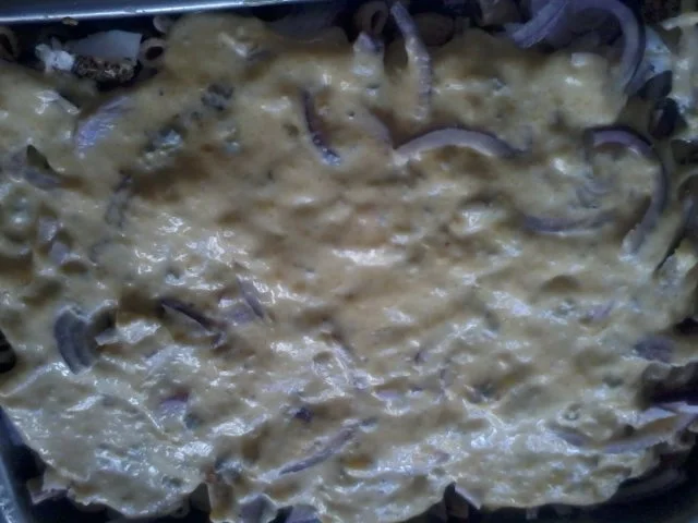 Zander-Nudelauflauf mit Gemüse und Steinpilzen - Rezept - Bild Nr. 11