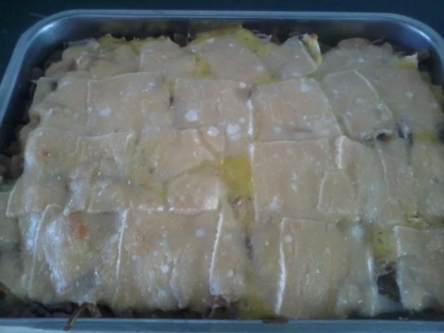 Zander-Nudelauflauf mit Gemüse und Steinpilzen - Rezept - Bild Nr. 12