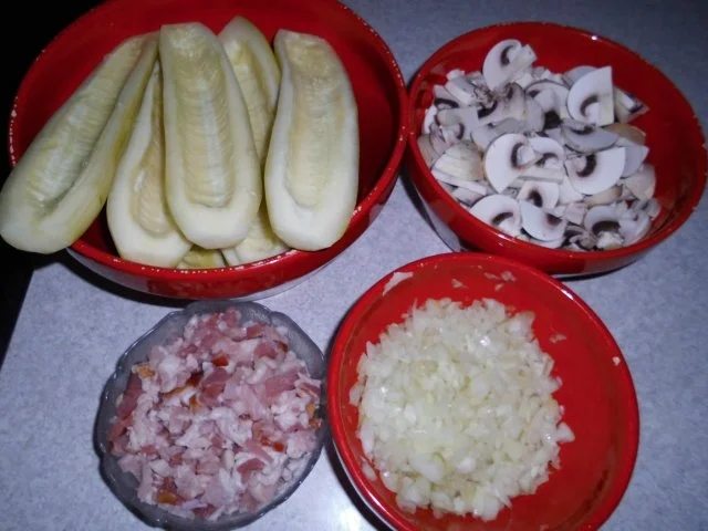 Rezept: Schmorgurken mit Champignons Bild Nr. 3 Schmorgurken mit Champignons - Rezept - Bild Nr. 3