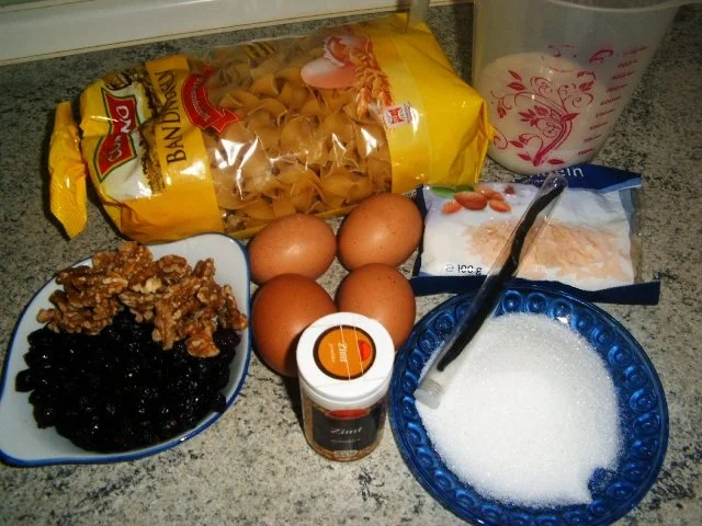 Rezept: Süße Nudeln Bild Nr. 2 Süße Nudeln - Rezept - Bild Nr. 2